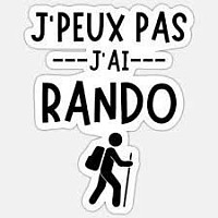 j'peux pas j'ai rando